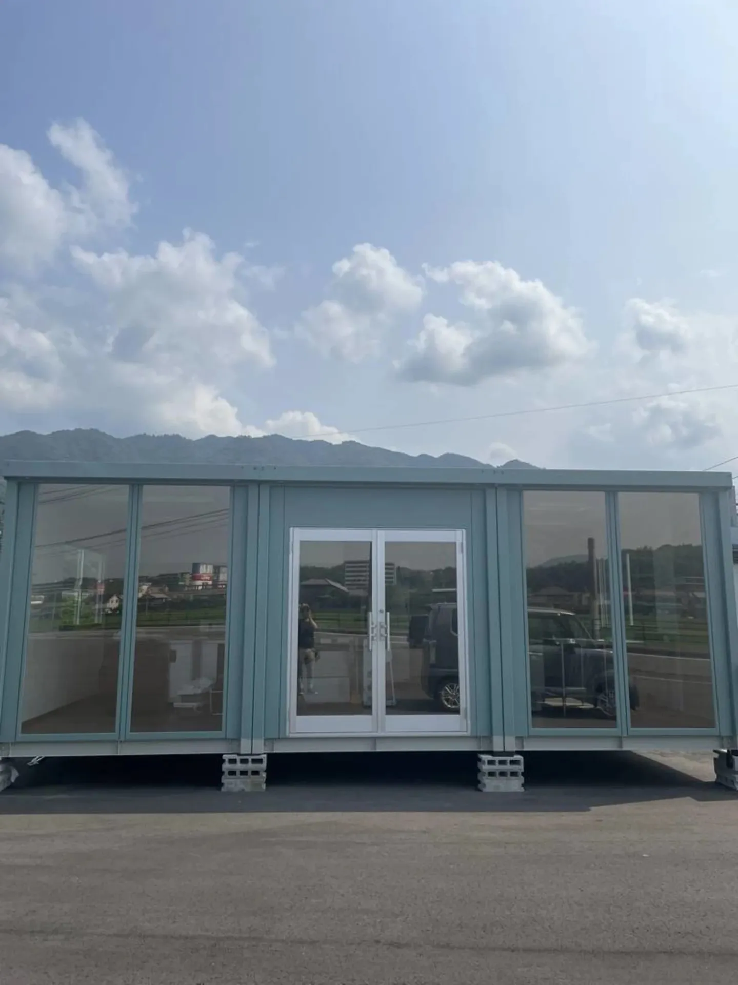 ハナヤマストア様 透明遮熱フィルム